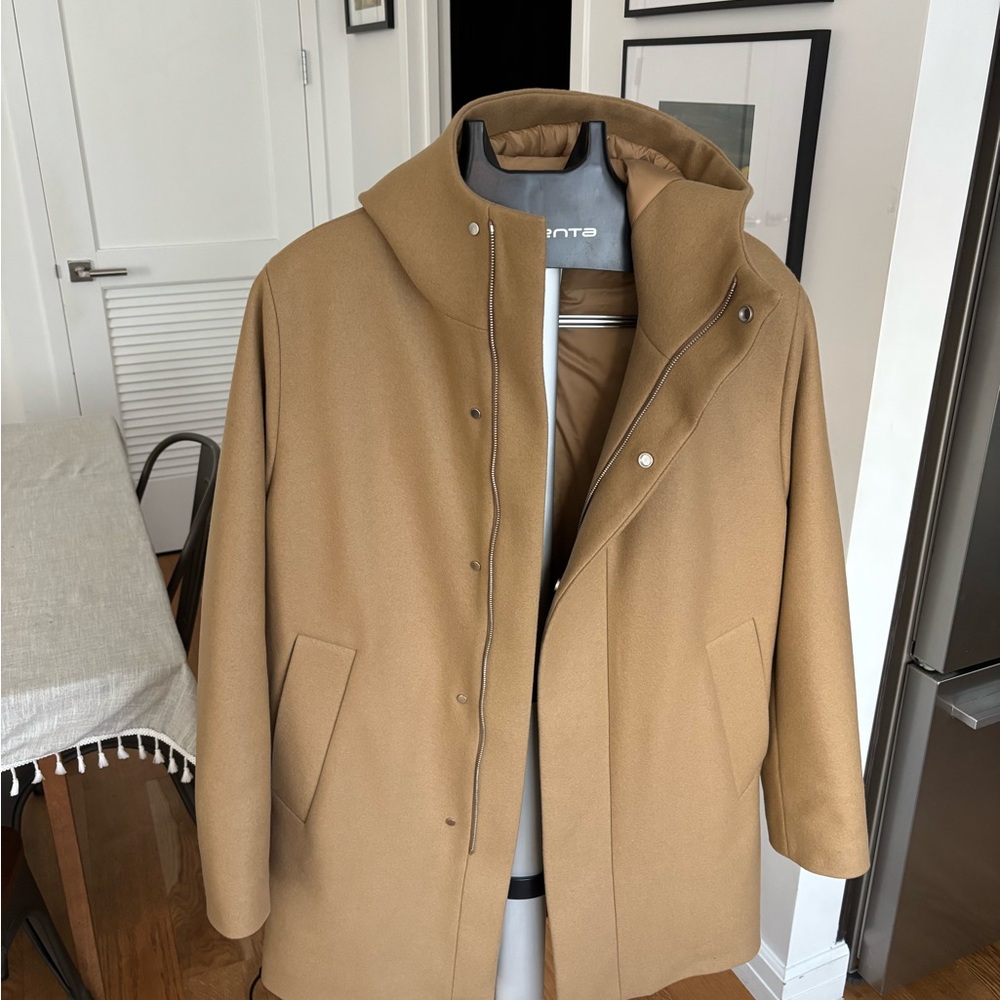 Sandro Beige Parka (Men, S)